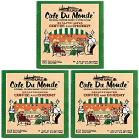 Cafe Du Mondeカフェイン抜きコーヒーとチコリシングルサーブポッド（36カウント） Cafe Du Monde Decaffeinated Coffee and Chicory Single Serve Pods (36 Count)