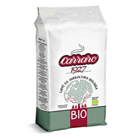 Carraro 1927BIOコーヒー豆オーガニックローストコーヒー豆のブレンド1kg Carraro 1927 BIO Coffee Beans Blend Of Organic Roasted Coffee Beans 1kg