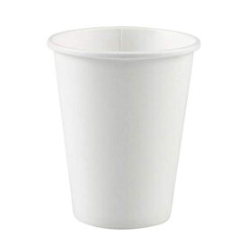 フロスティホワイトの紙コップ | 9オンス | 8個入りパック | パーティー用品 Frosty White Paper Cups | 9 oz. | Pack of 8 | Party Supply
