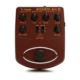 Behringer ADI21 アコースティック V トーン モデリング プリアンプ ストンプ ボックス Behringer ADI21 Acoustic V-Tone Modeling Pre-Amp Stomp Box