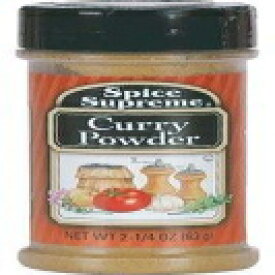 スパイススプリームカレーパウダー - 63.8g。(6個入り) DDI Spice Supreme Curry Powder - 2.25 oz. (Pack Of 6)