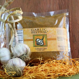 ガーリック フェスティバル フーズ カリフォルニア ケイジャン 再密封可能なフラット パック Garlic Festival Foods California Cajun Resealable Flat Pack