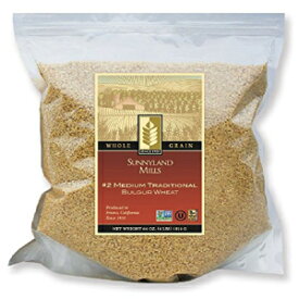 #2 中伝統的なブルガー小麦、4ポンド（2パック） #2 Medium Traditional Bulgur Wheat, 4lbs (2 pack)
