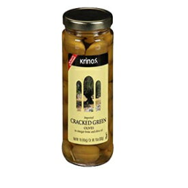KRINOS ギリシャグリーンクラックドオリーブ KRINOS Greek Green Cracked Olives