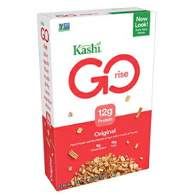 Kashi GO 朝食シリアル、ベジタリアン プロテイン、ファイバーシリアル、オリジナル、8.2ポンド ケース (10 箱) Kashi GO Breakfast Cereal, Vegetarian Protein, Fiber Cereal, Original, 8.2lb Case (10 Boxes)