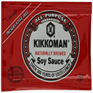 キッコーマン醤油パケット、200カウント Kikkoman Soy Sauce Packets, 200-count