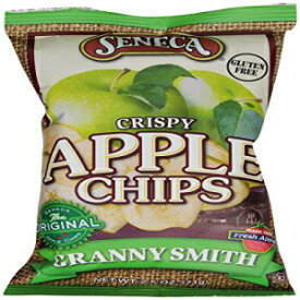 Seneca クリスピーアップルチップス、グラニースミス、2.5 オンス (5 個パック) Seneca Crispy Apple Chips, Granny Smith, 2.5 Ounce (Pack of 5)