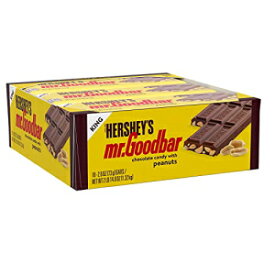 ハーシーのMR. GOODBAR チョコレート＆ピーナッツ キングサイズ キャンディー、2.6 オンス バー HERSHEY'S MR. GOODBAR Chocolate and Peanut King Size Candy, 2.6 oz Bar