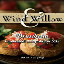 Wind & Willow ブルスケッタ チーズボール & 前菜ミックス - 1 オンス - (4 パック) Wind & Willow Bruschetta Cheeseball & Appetizer Mix - 1 Ounce - (4 Pack)