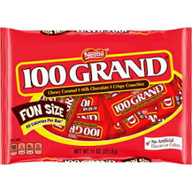 ネスレ 100 グランファン サイズバッグ、11 オンス (12 個パック) Nestle 100 Grand Fun Size Bag, 11 oz (Pack of 12)