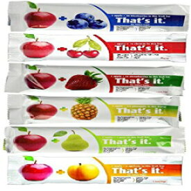 That's It フルーツバー、6 フレーバー バラエティパック (48 個パック) That's It Fruit Bars, 6 Flavors Variety Pack (Pack of 48)