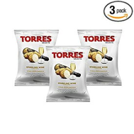 トーレス スパークリングワインチップス 50g (3個パック) Torres Sparkling Wine Chips 50g (3-Pack)