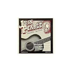 John Pearse 510L Acoustic Phosphor Bronze and Silk Wound, light