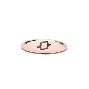 De Buyer INOCUIVRE Copper Stainless Steel Lid 11-Inch with a cast iron handle