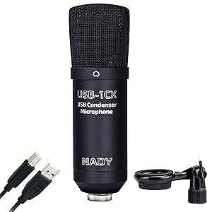 Nady USBRfT[}CN(USB-1CX) Nady USB Condenser Microphone (USB-1CX)