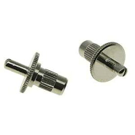 Dopro Pack of 2 Nashville Style Guitar Tune-o-matic Bridge Posts Guitar Bridge Studs Bridge Post with Anchors for USA Les Paul Nickel