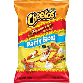 Cheetos Crunchy、Flamin'Hot、15ozパーティーサイズ！バッグ Cheetos Crunchy, Flamin' Hot, 15oz Party Size! Bag