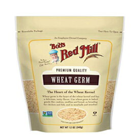 Bob's Red Mill 小麦胚芽、12 オンス (4 個パック) Bob's Red Mill Wheat Germ, 12 Ounce (Pack of 4)