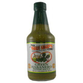 マリー・シャープズ ウチワサボテン入りグリーンハバネロホットソース 10オンス (6個入り) Marie Sharp's Green Habanero Hot Sauce with Prickly Pears 10 Oz. (Pack of 6)
