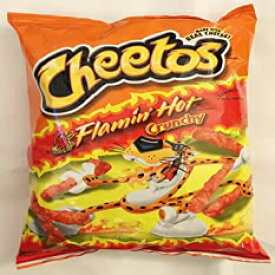 8.5オンスチートスフラミンホットカリカリ、3パック Frito Lay 8.5oz Cheetos Flamin Hot Crunchy, Pack of 3