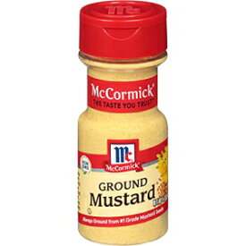 マコーミック グランド マスタード、1.75 オンス (6 個パック) McCormick Ground Mustard, 1.75 Ounce (Pack of 6)