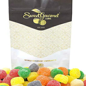 SweetGourmet.com SweetGourmet Jelly Giant Gum Drops Candy | 1 pound