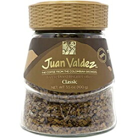 3.5オンスフアンバルデスフリーズドライコロンビアプレミアムコーヒー/カフェコロンビア 3.5 oz Juan Valdez Freeze Dried Colombian Premium Coffee/Cafe Colombia