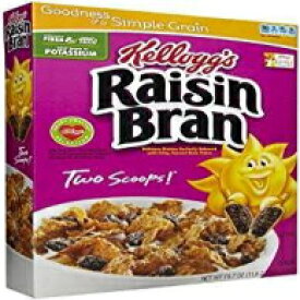 ケロッグ 本物のフルーツを使用したレーズン ブラン 18.7 オンス 3個パック。 Kellogg's Raisin Bran Made With Real Fruit 18.7 Oz. Pack Of 3.