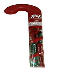 キットカット ミニチュア入りクリスマスケーン - 2.4オンス Kit Kat Miniatures Filled Christmas Cane - 2.4 Oz