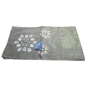 Christmas Silver Snowflake Table Runner, 72.0", Fabric, Beads Spot Clean, Table Runners, 842662387