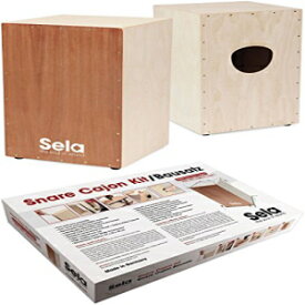 Sela SE 001 スネア カホン キット、説明書とオーディオ CD 付き、標準 Sela SE 001 Snare Cajon Kit with Instructions and Audio CD, Standard