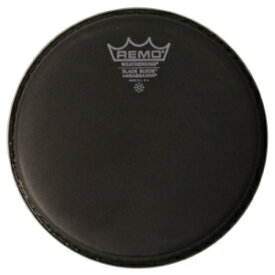Remo BA0813-ES ブラック スエード アンバサダー ドラムヘッド - 13 インチ Remo BA0813-ES Black Suede Ambassador Drum Head - 13-Inch