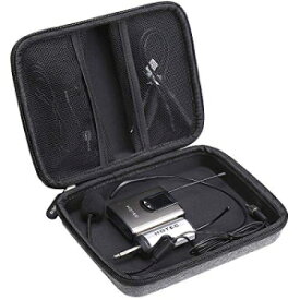 Aproca ハードトラベルストレージキャリングケース Hotec UHF ワイヤレスヘッドセットマイク用 Aproca Hard Travel Storage Carrying Case for Hotec UHF Wireless Headset Microphone