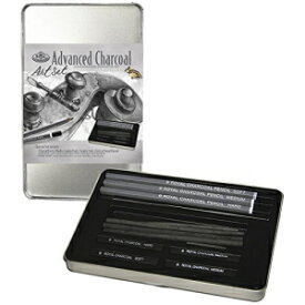 ロイヤル&ラングニッケル RSET-ART2503 小さな缶木炭ドローイングアートセット Royal & Langnickel RSET-ART2503 Small Tin Charcoal Drawing Art Set