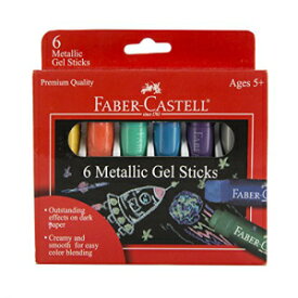 ファーバーカステル メタリック ジェル スティック 6ct Faber-Castell Metallic Gel Sticks 6ct