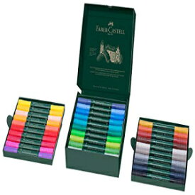 ファーバーカステル アルブレヒト デューラー アーティスト水彩マーカー – 30色アソート – 多目的アートマーカー Faber-Castell Albrecht Durer Artists’ Watercolor Markers – 30 Assorted Colors – Multipurpose Art Markers