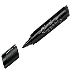 ファーバーカステル ピット ビッグ ブラシ アーティスト ペン ブラック 199 Faber-Castell Pitt Big Brush Artist Pens Black 199