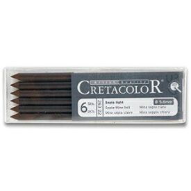 Cretacolor アーティスト リード セピア ライト 6 個/パック Cretacolor Artist Lead Sepia Light 6/Pack