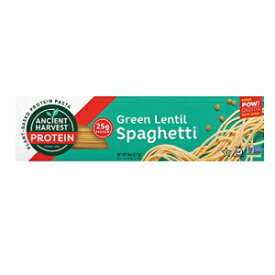 Ancient Harvest グルテンフリー植物ベース高タンパク質ビーガンパスタ、緑レンズ豆とキヌアのスパゲッティ、(6) 8オンスボックス Ancient Harvest Gluten-Free Plant-Based High-Protein Vegan Pasta, Green Lentil and Quinoa Spaghetti, (6) 8 Ou