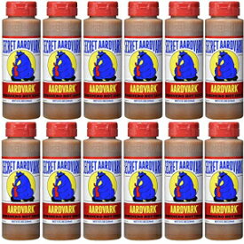 秘伝ツチブタハバネロホットソース | ハバネロペッパーとローストトマトを使用 | 非遺伝子組み換え、低糖、低炭水化物 | オーサム ホットソース & マリネ 8 オンス (12 パック) Secret Aardvark Habanero Hot Sauce | Made with Habanero Pepp