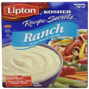 リプトンレシピシークレット、ランチスープ＆ディップミックス、2.4オンス（12パック） Lipton Recipe Secrets, Ranch Soup & Dip Mix, 2.4 Ounce (Pack of 12)