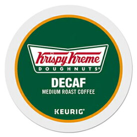クリスピー・クリーム・ドーナツ キューリグ・ブルワーズ用デカフェKカップポーションパック、24個 Krispy Kreme Doughnuts Decaf K-Cup Portion Pack for Keurig Brewers, 24 Count