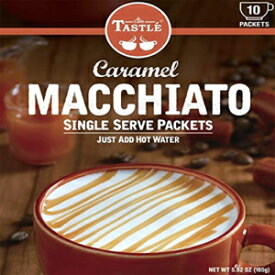 10 カウント (1 個パック)、カフェ タストレ シングルサーブ キャラメル マキアート コーヒー、10 カウント 10 Count (Pack of 1), Cafe Tastlé Single Serve Caramel Macchiato Coffee, 10 Count