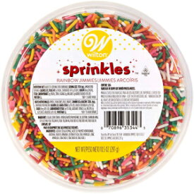 ジミーズ スプリンクルズ 10.5オンス タブ レインボー Jimmies Sprinkles 10.5oz Tub-Rainbow