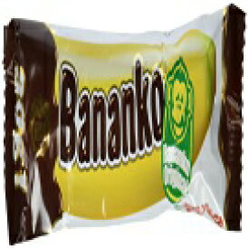 Bananko、ケース、30gx36、チョコレートで覆われたバナナ風味のデザート - 新しいパック Bananko, CASE, 30gx36, Chocolate Covered Banana Flavored Dessert- New Pack