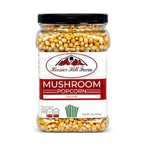 t[W[ q t@[ O }bV[ `qg݊|bvR[ o[YAA4 |hA64 IX Hoosier Hill Farm Gourmet Mushroom NON-GMO Popcorn Lovers, Unflavored, 4 lb, 64 Oz
