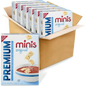プレミアム オリジナル ミニ ソルティーン クラッカー、6 ～ 11 オンスの箱 Premium Original Mini Saltine Crackers, 6 - 11 oz Boxes