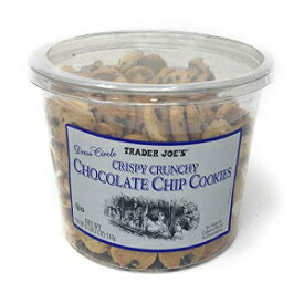 トレーダージョーズ クリスピークランチチョコレートチップクッキー 18オンス Trader Joe's Crispy Crunchy Chocolate Chip Cookies 18 Oz