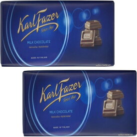 Karl Fazer Blue オリジナル フィンランド ミルク チョコレート バー、200 g / 7.05 oz、フィンランド製 Karl Fazer Blue Original Finnish Milk Chocolate Bar, 200 g / 7.05 oz, Made in Finland