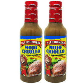 ラ レコネラ モホ クリオロ スペインマリネソース 23オンス、2本 La Lechonera Mojo Criollo Spanish Marination Sauce 23oz, 2 bottles